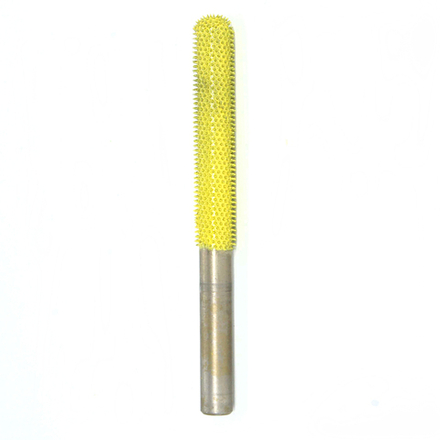 Борфреза Saburr цилиндр скругленный 14BN14 желтый