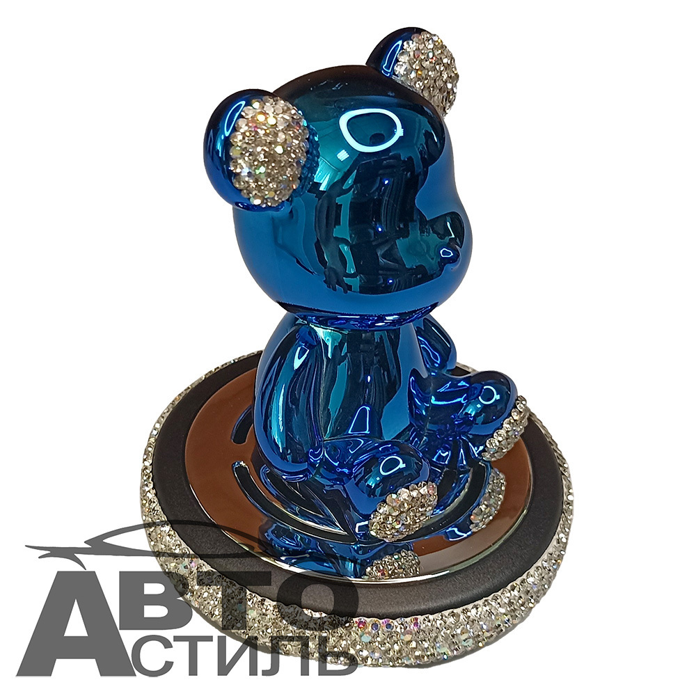 Ароматизатор-игрушка -на торпеду- Мишка - YC-14BLU синий