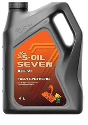 Масло трансмиссионное S-OIL 7 ATF VI 4л