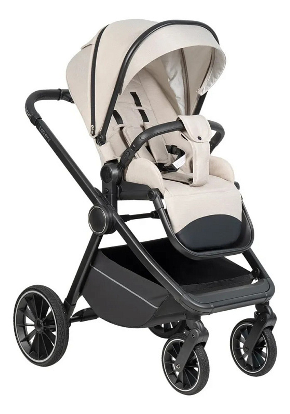 Детская коляска Farfello Liberty 3 в 1 Sand beige/Песочно-бежевый LBR-2