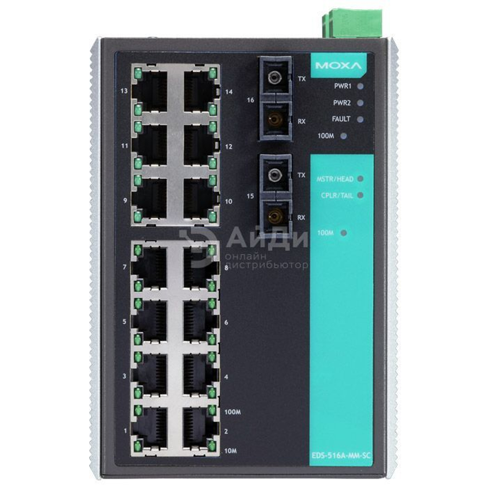 Коммутатор MOXA EDS-516A-MM-SC