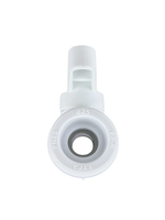 Кран шаровой стандартный проход PPR 25,  белый, РТП (40/1)