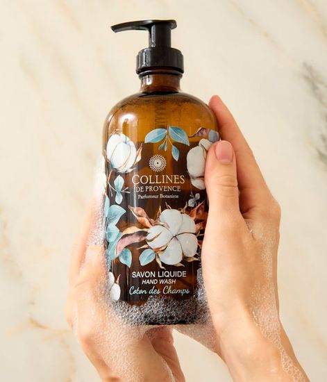 Cotton Breeze, жидкое мыло Fraicheur Vegetale collection, Collines de Рrovencе