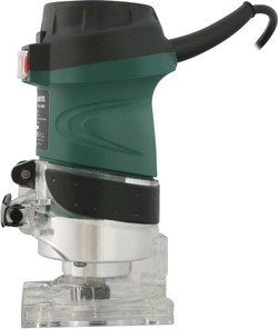 Фрезер по дереву кромочный электрический FAVOURITE FER 900S, 900Вт, цанга 8мм, 10000-30000об/мин, аксессуары.