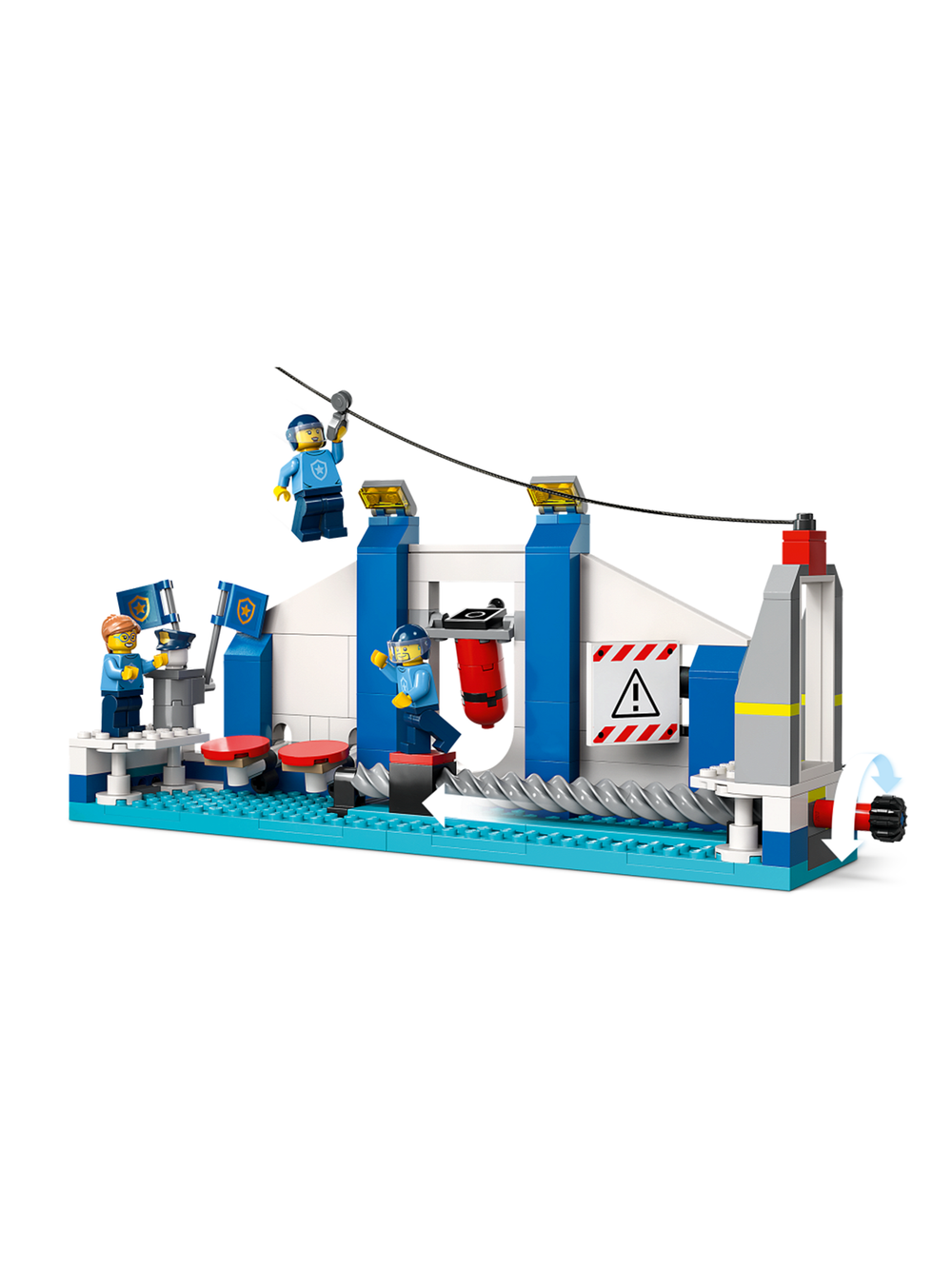 LEGO City 60372 лего Полицейская академия, полицейская база с машиной и минифигурками, набор для игры, оригинал LEGO