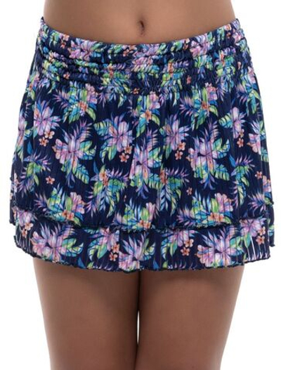Юбка для девочки теннисная Lucky in Love Aloha Smocked Skirt Girls - multi