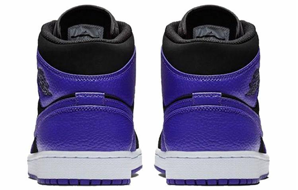 Кроссовки Jordan Air Jordan 1 Mid Black Dark Concord