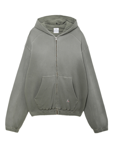 Мужская Толстовка Bee Sun Faded Waffle Zip Up