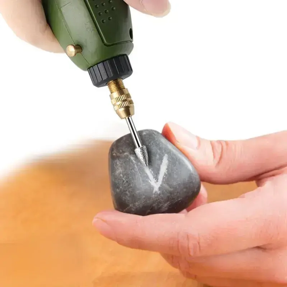 Набор фрез твердосплавных абразивных с алмазным напылением, шарошки, заточки, зенковки, мини-фрезы для гравера для дрели для шлифмашины