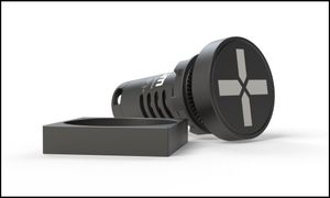Указатель (индикатор) положения "+" AD60-22WF/G, красно-зеленый, 220V AC/DC