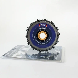 Диск пильный по дереву Ruff 125 *22 мм для УШМ, 14 ЗУБОВ, болгарки, цепной, отрезной