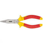 Длинногубцы прямые Insulated, 160 мм, двухкомпонентные рукоятки Matrix Professional