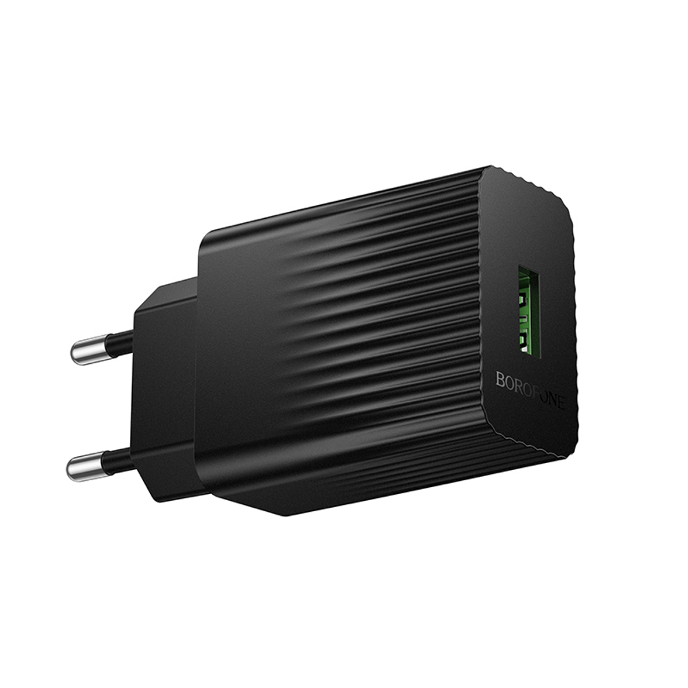 Зарядное устройство Borofone BAS72A QC3.0 чёрный