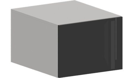 Кухня Модуль ШВГ 510 Белый / Галактик