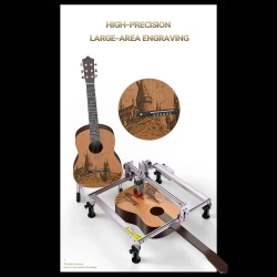 ATOMSTACK A5 Pro 40W режущий станок для металла и дерева, кожи, стекла, DIY станок с ЧПУ