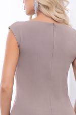 Платье футляр "Основной инстинкт" (кофе с молоком) П6765 LT Collection (Акция)
