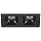 Комплект из светильников и рамки Lightstar Domino Quadro (214527+214507+214507) D5270707
