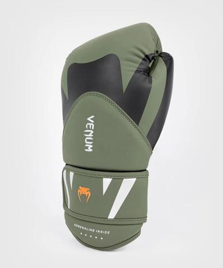 Перчатки боксерские Venum Challenger 4.0 Khaki/Black