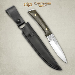 Нож АиР Снегирь ЦМ 95х18 текстолит