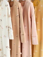 Комбинезон / Cлип для малышей Next E18-360, 4 шт., Молочный, Розовый, Светло-коричневый, Светло-желтый