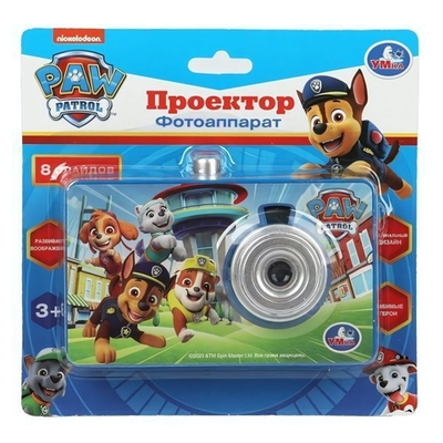Проектор "Щенячий патруль" 8 слайдов, на бат. блистер HT1432-R7 (Умка)