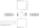 Преобразователь AC-DC сетевой Mean Well SDR-120-24
