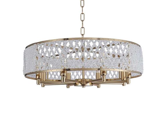 Люстра NEWPORT 1728/C bronze