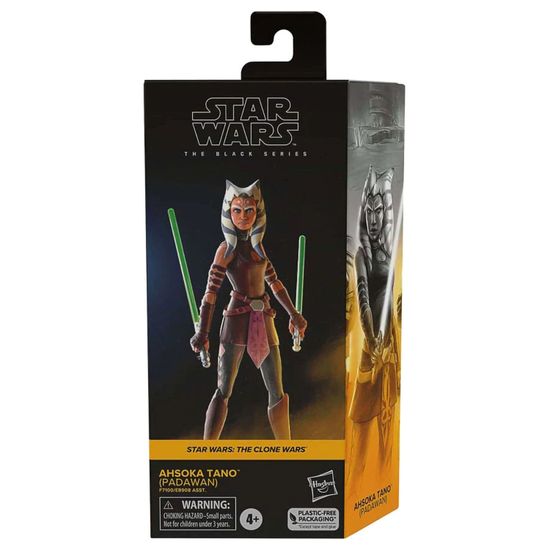 Фигурка Hasbro Star Wars Black Series The Clone Wars Ahsoka Tano (Padawan) 6136749 / Фигурка Хасбро  по мотивам франишзы "Звездные войны", Асока Тано