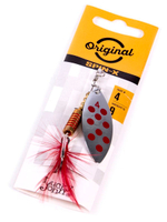 Блесна вращающаяся Lucky John SPIN X LONG 05 12,0г CR (5шт. в упк.)