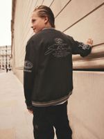 Бомбер для мальчика Next 784-411, Черный