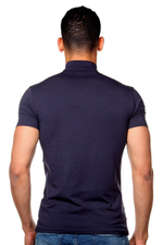 Мужская футболка с воротником-стойкой Doreanse City (Размер: XXL) (Цвет: черный)