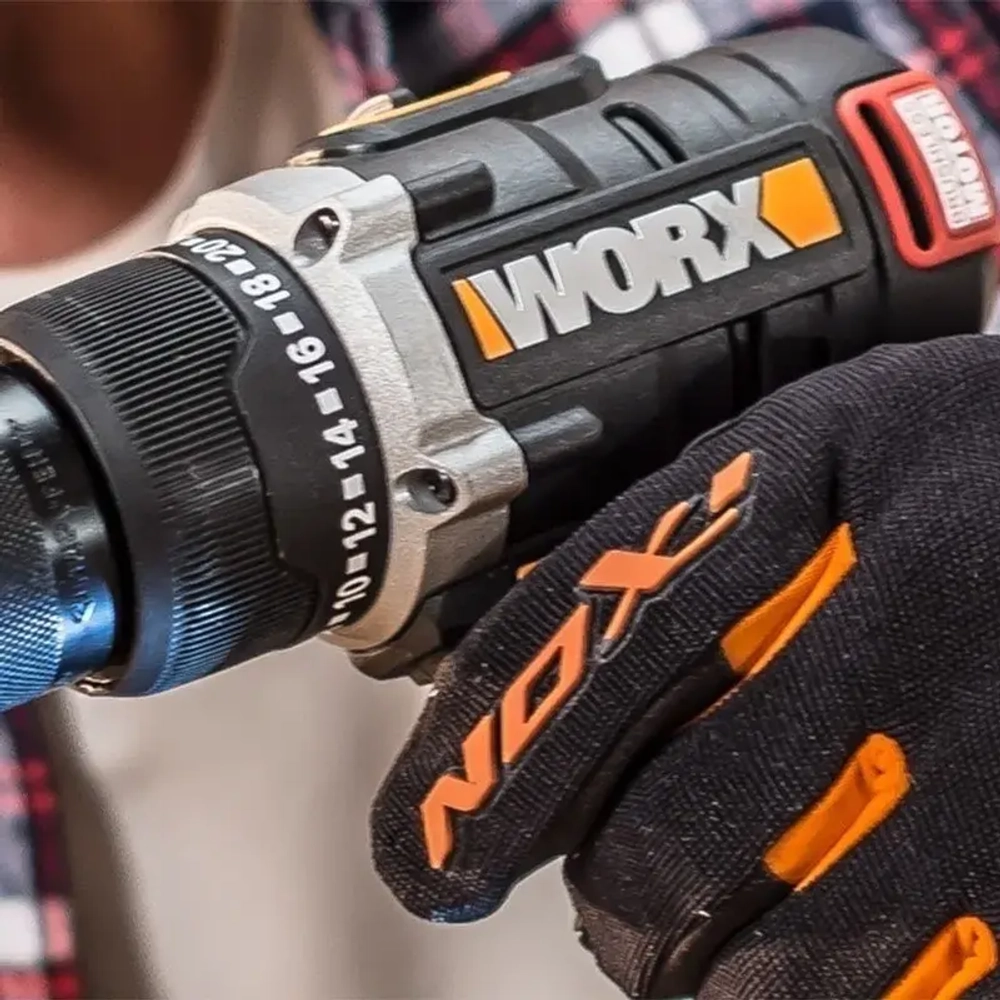 WORX WX175 аккумуляторная дрель-шуруповерт (2 x 2 Ач, ЗУ)