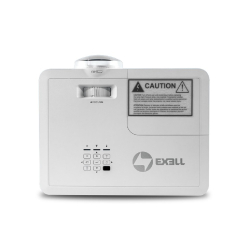Exell EXD102STW Проектор ламповый короткофокусный {DLP, 3500 ANSI, XGA (1024x768), 30000:1, Объектив 0.62:1}