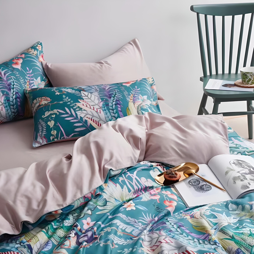 Комплект постельного белья Сатин Премиум на резинке CPAR003