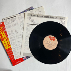 Винтажная виниловая пластинка LP The Empire Strikes Back: The Adventures Of Luke Skywalker (Japan 1980) (Obi)
