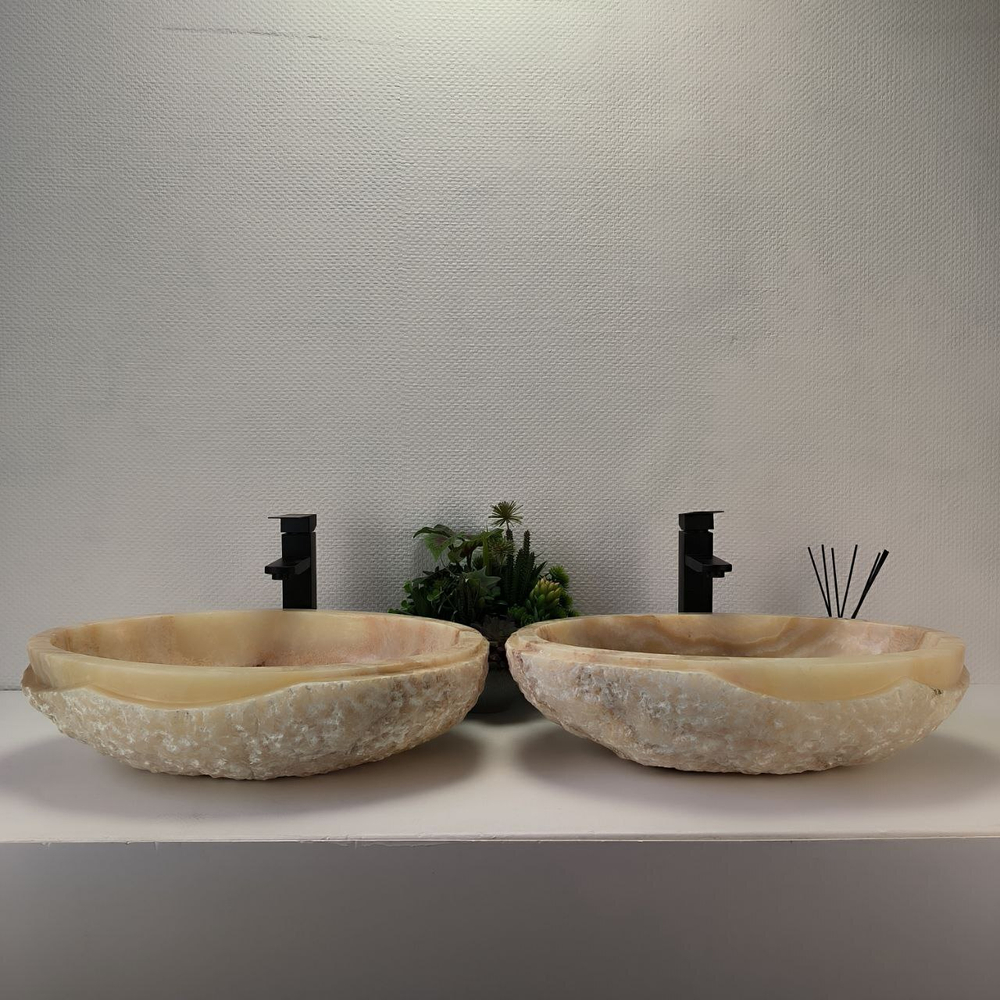Раковина из оникса ПАРА! Oval Marmo Yellow OO-62705 58*38*15 0102