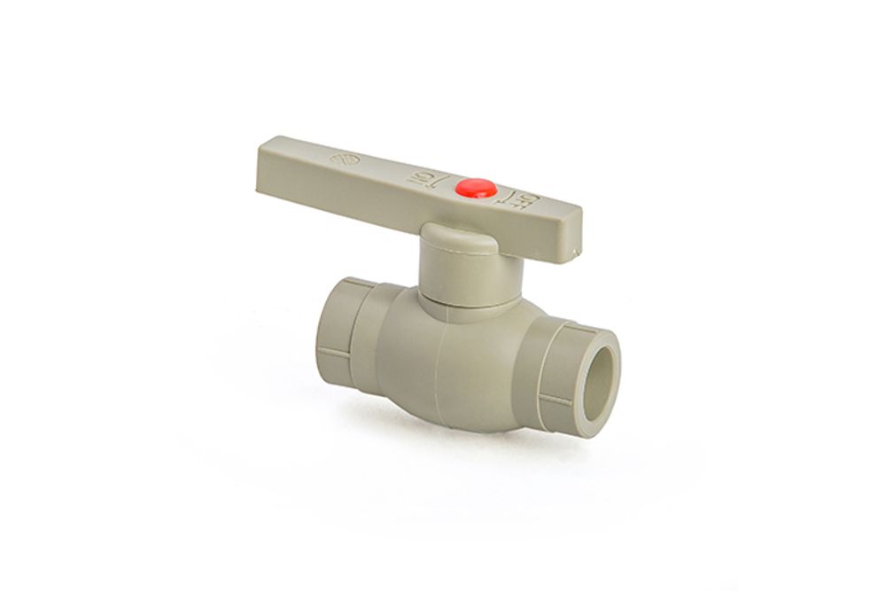 Кран шаровый 20 ПП ST Lammin (60/10 СЕРЫЙ)