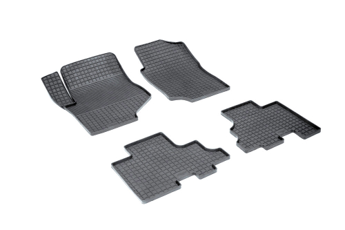 Резиновые коврики Сетка для Chevrolet TrailBlazer (GMT800) 2001-2012 Seintex.00357