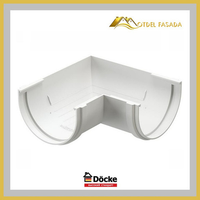 Угловой элемент 90 Docke PREMIUM Пломбир