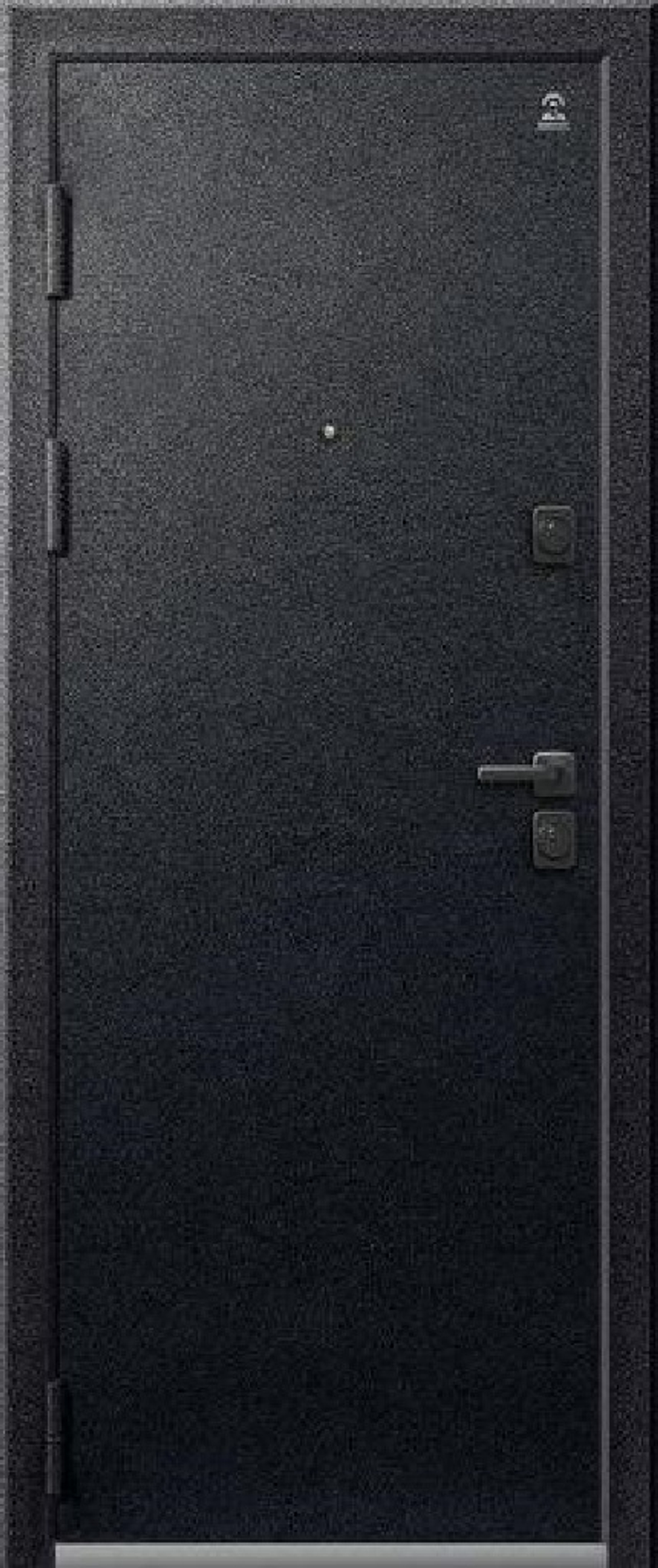 Входная дверь Центурион C-105 800*2000 Чёрный муар