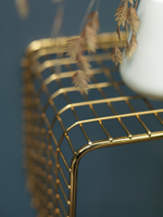 Настенная полка IKEA SVENSHULT (СВЕНШУЛЬТ), Золотой, 60х20 см