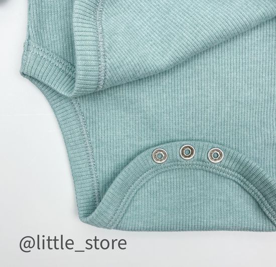 Боди из кашкорсе "New" Шалфей