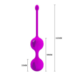 Вагинальные шарики 3,2см Pretty Love Kegel Tighten Up II BI-014491