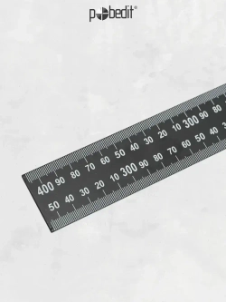 Угольник строительный металлический крашенный 600 х 400 мм Pobedit