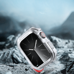 Чехол-бампер прозрачный от Dux Ducis для часов Apple Watch 45мм для моделей 7, 8 и 9, серия Tamo Series Case