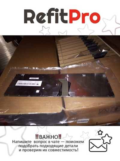 Клавиатура для Ноутбука Lenovo LenovoG580 / G585 раскладка - анлийская, черная (25201877)