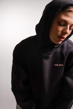 Худи 2.0 из футера с начесом "Графит"