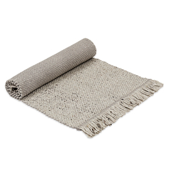 Ковер светло-серого цвета из коллекции Ethnic, 70х160 см