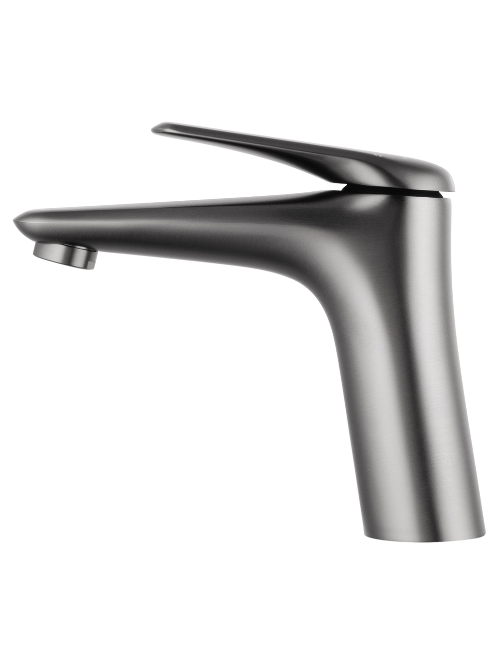 Смеситель для раковины WONZON & WOGHAND Elbe, Темный графит (WW-A41222-BGG)