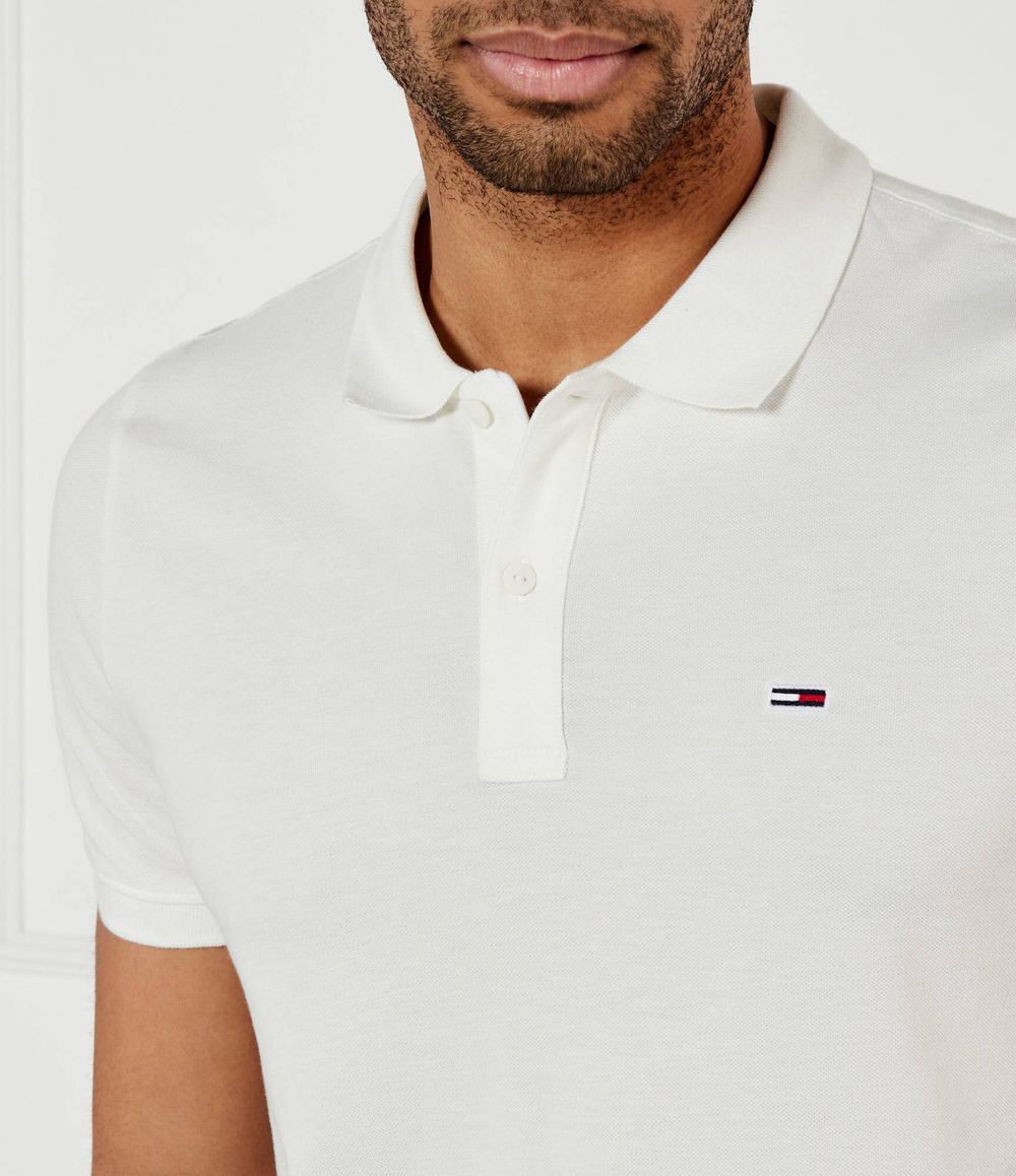 Поло Tommy Jeans - белый(DM0DM20676)